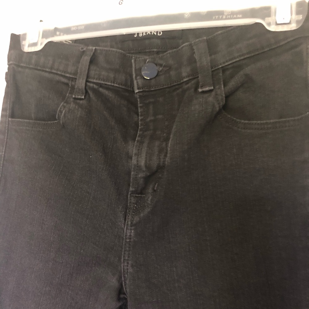 J. Brand Maria Black High-Waist Slim Jeans.Size 26 - Picture 12 of 13